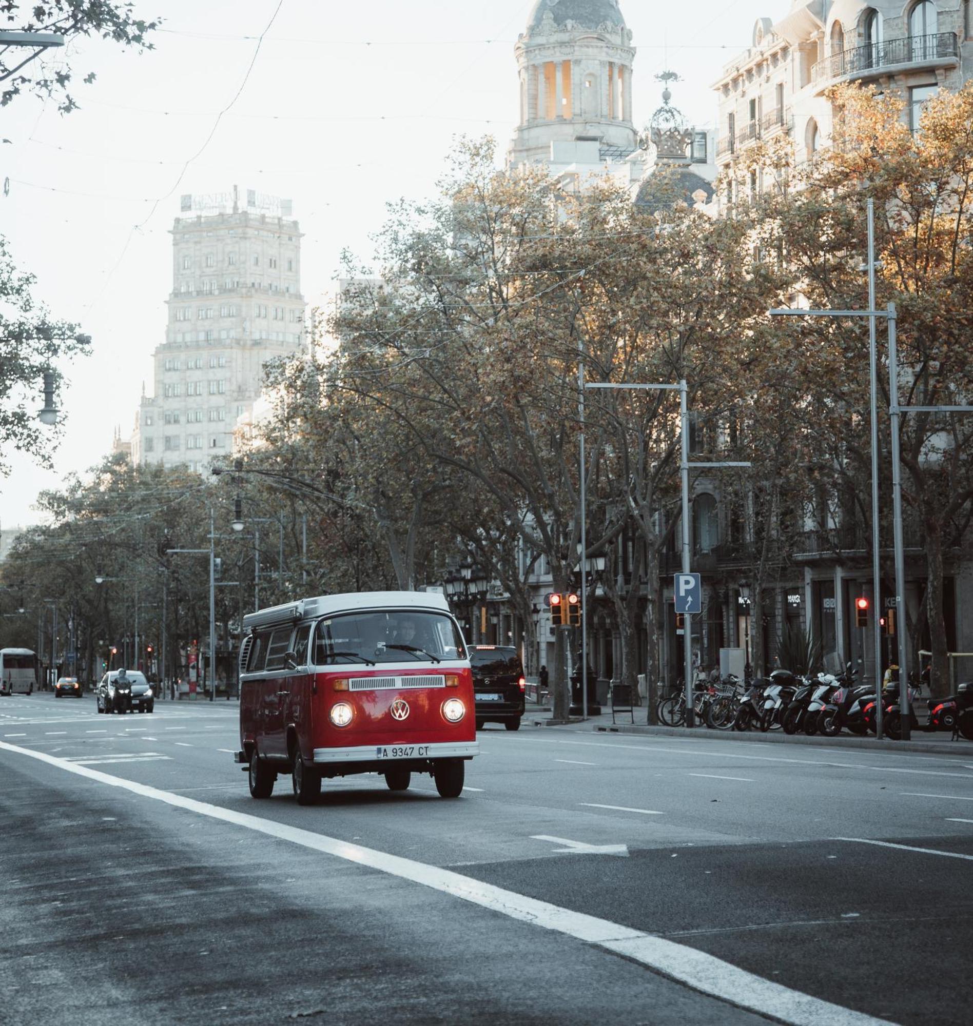 Retro Vw Kombi T2 Campervan L'Hospitalet de Llobregat Exteriér fotografie